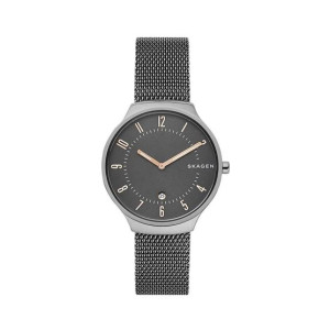 Skagen Grenen Analog Men's Watch Dark Gray (SKW6460)