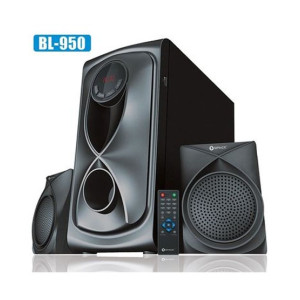Space Blast 2.1 Wireless Speakers Black (BL-950)