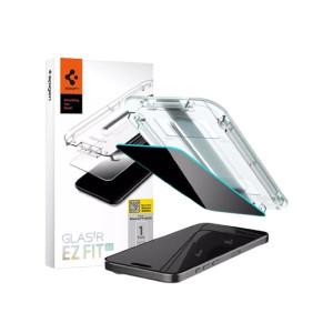 Spigen GlastR EZ Fit HD Screen Protector Case For iPhone 15 Pro Max Pack Of 1 (AGL07118)