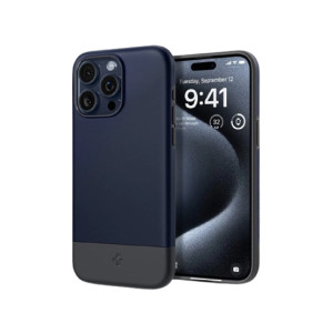Spigen Style Armor Magfit Case For Apple iPhone 15 Pro Max Midnight Indigo (ACS06612)