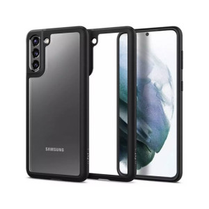 Spigen Ultra Hybrid Case For Galaxy S21 Plus - Matte Black (ACS02388)