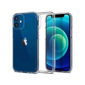 Spigen Ultra Hybrid TPU + PC Case  For iPhone 12 Mini Crystal Clear (ACS01745)