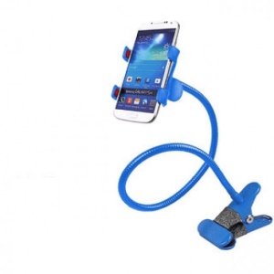 Ferozi Traders Universal Snake Stand Mobile Holder - Blue