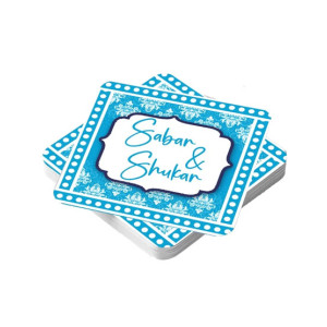 ZamZam Round State Printed Tea Coaster