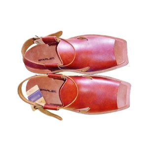 SubKuch Peshawari Sandle For Men Maroon (B A63, P A63)