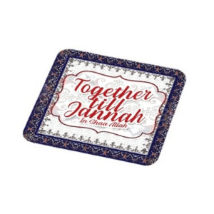 ZamZam Majestic Roses Printed Tea Coaster