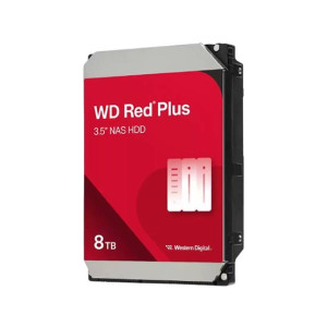 Western Digital 8TB WD Red Plus Internal NAS SATA Hard Drive 3.5" (WD80EFPX)