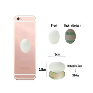 Wish Hub 3 Pcs Metal Plate For Magnet Mobile Holder