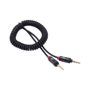 Wish Hub Spring Aux Cable Black