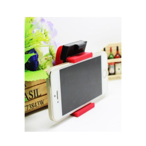 Wish Hub Universal Car Steering Mobile Holder Mount Red