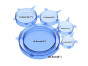 iShopping - AGM Silicone Stretch Lids Covers Pack of 6