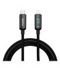iShopping - Faster Vl-50 27W USB-C To Lightning Cable Black
