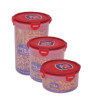 iShopping - Easy Shop Lock n Lock Airtight Food Container Red - Pack Of 3