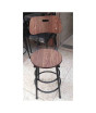 iShopping - Easy Shop 2 Ft and 2.5 Ft Long Wooden Dark Brown Seat