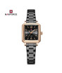 iShopping - Naviforce Square Class Edition Watch For Women Black (NF-9252l-3)