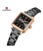 iShopping - Naviforce Square Class Edition Watch For Women Black (NF-9252l-3)