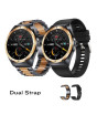 iShopping - Blaktron Infiniti X2 Dual Strap Smart Watch Black