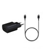 iShopping - Samsung 25W 2 Pin Adapter With Type C to Type C Cable Black