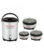 iShopping - Easy Shop 3 Hotpot & 1 Cooler Set Of 4 (1343)