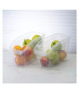 iShopping - Easy Shop Fridge Storage Basket Transparent - 1Pcs