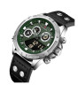 iShopping - Naviforce Dual Time Exclusive Edition Watch For Men Black (Nf-9224-7)