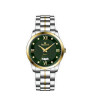 iShopping - Timezone Verve Pulse Watch For Men Two Tone Gold (TZ-1331)-Green