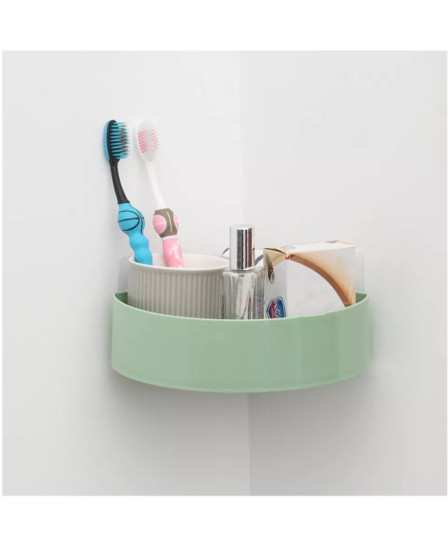 iShopping - Ferozi Traders Triangle Wall Hanging Bathroom Shelves