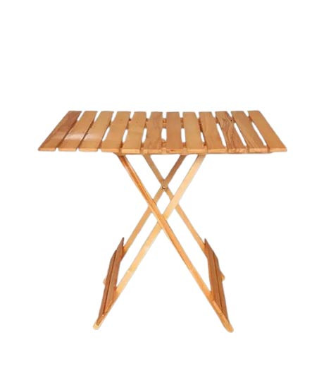 iShopping - Muzamil Store Foldable Wood Coffee Table - Brown