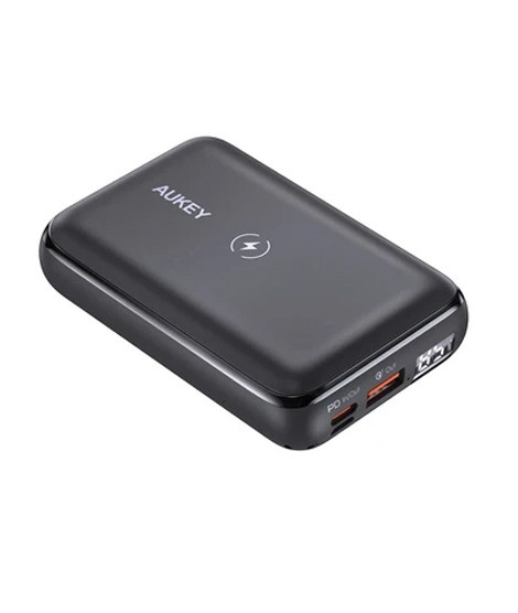 iShopping - Aukey 20W 10000mAH PD Wireless Charging Power Bank (PB-WL01S)