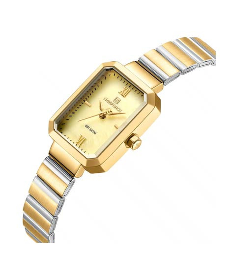 iShopping - Naviforce Grace Line Watch For Women Two Tone (NF-5050-1)