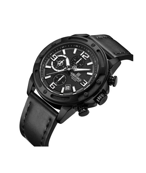 iShopping - Naviforce Titan Chrono Edition Watch For Men Black (NF-8074-4)