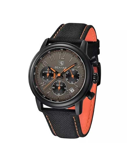 iShopping - Benyar Montre Homme Men's Watch Black (BY-5190-3)