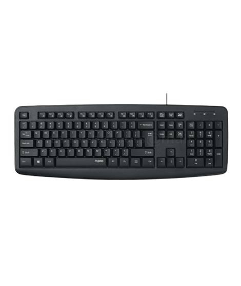 iShopping - Rapoo Wired Keyboard Black (NK2600)