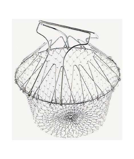 iShopping - Promax Deep Fry Foldable Basket Colander