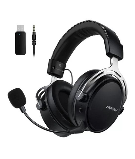 iShopping - Mpow Air 2.4G Wireless Gaming Headset Black