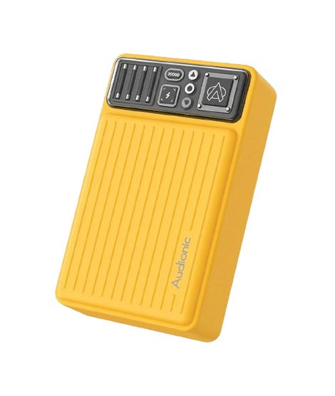 iShopping - Audionic Magneto Pro Max Wireless 20000 mAh Power Bank-Yellow