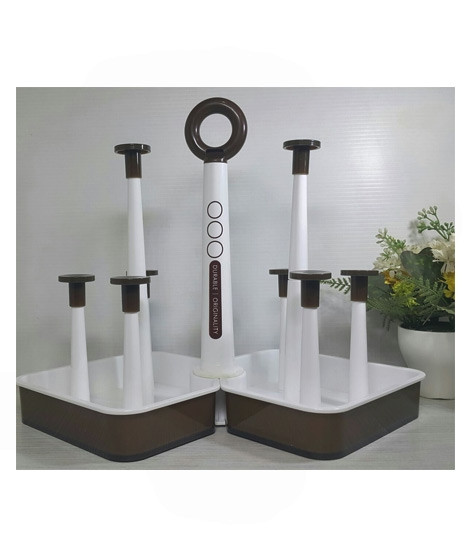 iShopping - Easy Shop 8 Slots Glass Stand (0685)