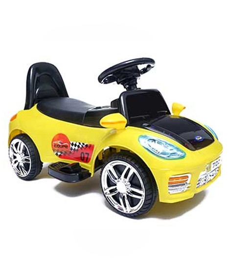 iShopping - Easy Shop Battery Operated Car For Kids Yellow