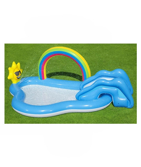iShopping - Easy Shop Inflatable Slide Play Center With Pump