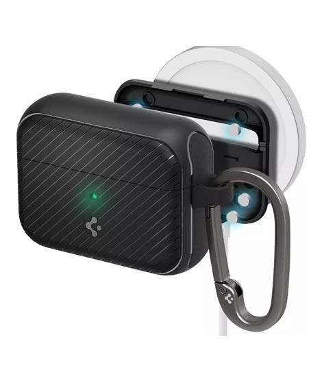 iShopping - Spigen MagFit Case For Apple AirPods Pro - Matte Black (ACS03645)