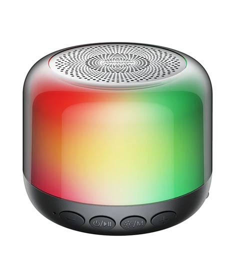 iShopping - Joyroom Transparent RGB Wireless Speaker Black (JR-ML03)