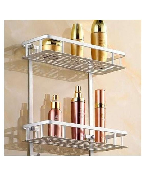 iShopping - LSK Royal 2 Layer Aluminium Shelf
