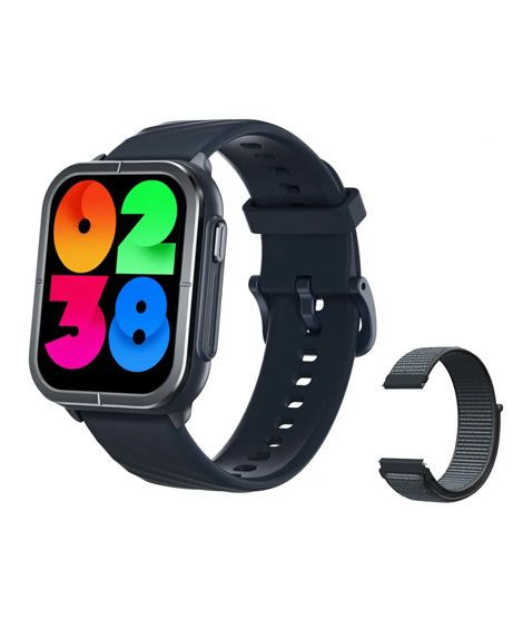 iShopping - Mibro C3 Dual Straps Calling Smartwatch-Navy Blue