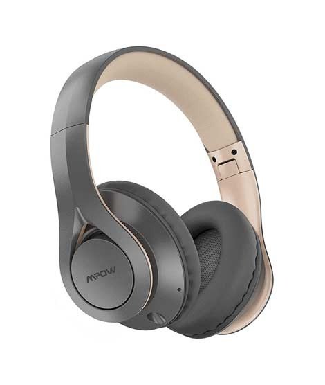iShopping - Mpow 059 Pro/Lite Wireless Over-Ear Headphone Gold/Grey