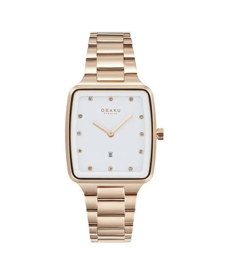 iShopping - Obaku Fjord Lille Fushsia Watch For Women's Rose Gold (V271LDVWSV)