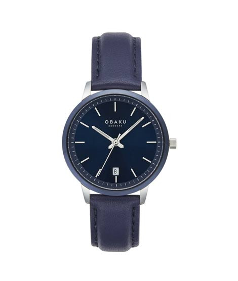 iShopping - Obaku Salvie Lille Saxe Watch For Women's Navy Blue (V270LDHLRL)