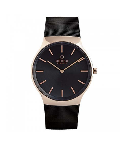 iShopping - Obaku Quartz Men's Watch Black (V178GXVBMB)