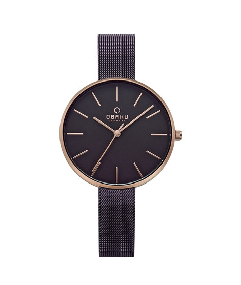iShopping - Obaku Viol Women's Watch Walnut (V211LXVNMN)