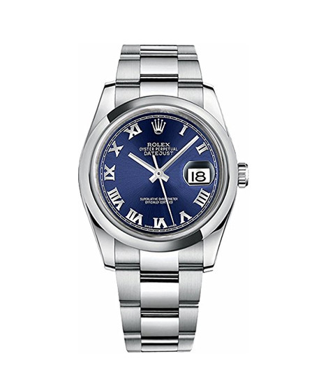 iShopping - Rolex Datejust 36 Men's Watch Silver (116200-BLURO)