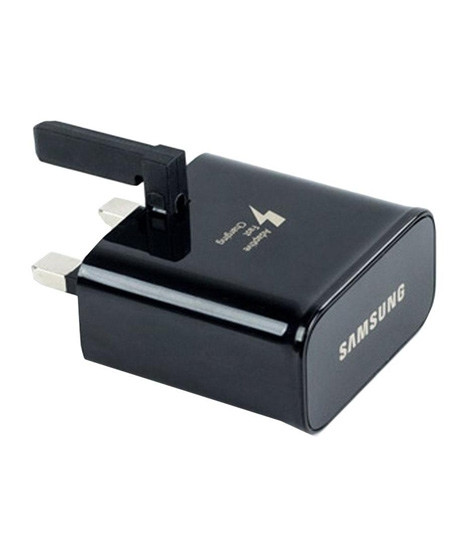 iShopping - Samsung 2.0 Amp 3 Pin USB Fast Charger Black